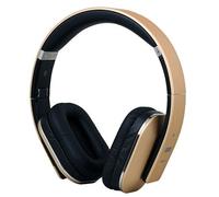 August EP650 Circum Auriculaire,Micro Léger Pliable Confortable NFC Casque Audio Homme Femme Compatible iPhone Android TV Ordinateur Sport Casque Bluetooth Sans Fil 4.2 aptX Low Latency - Type Gold