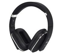 August EP650 Circum Auriculaire,Micro Léger Pliable Confortable NFC Casque Audio Homme Femme Compatible iPhone Android TV Ordinateur Sport Casque Bluetooth Sans Fil 4.2 aptX Low Latenc - Type Black