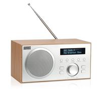 August MB420 Radio Dab/Dab+/FM Bluetooth sur Secteur, avec Double Réveil