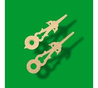 August Schwer Aiguilles 54mm (2,13inch) et 50mm (1,97inch) en Bois avec Douille de Laiton