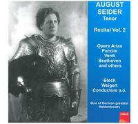 August Seider. Opera Arias Rec August Seider - Opera Recital: Vol. 2 (CD) Album