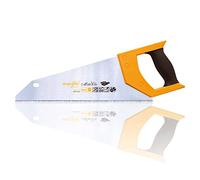 Augusta-Heckenrose Scie manuelle spéciale 350 mm (boîte à outils) I Scie multi-usages en acier à bande C75 I Scie avec poignée souple pour panneaux de travail, panneaux de particules et bois