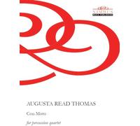Augusta Read Thomas - Thomas: Con Moto & Star Box for Percussion Quartet Bundle