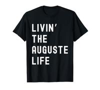 Auguste Vivant la Vie de Auguste Nom Amusant T-Shirt Graphique avec Valeur