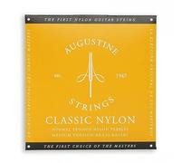 Augustine 650417 Gold Label Jeu de cordes guitare classique carte or tension normale