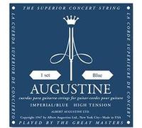 Augustine Jeu de cordes pour guitare classique 650477 Imperial Blue Label tension forte/forte