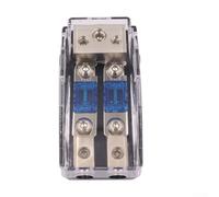 AugustknowU 2/3/4 voies pour mini porte-fusible à lame stéréo, alimentation audio de voiture, bloc de distribution (2 voies)