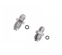 AugustknowU 2 adaptateurs de direction assistée AN6 (MG55 argent)