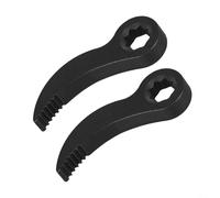 AugustknowU Adaptateur de tête de levier - Flexibilité réglable - En acier au chrome vanadium - Robuste pour le démontage et le nivellement - Design compact et portable - 1,27 cm - 3/8" - Noir - Pour
