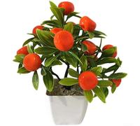 AugustknowU Bonsaï artificiel décoratif en pot pour salon, chambre à coucher, bureau, décoration d'intérieur (A)