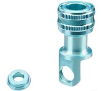 AugustknowU Boucle de pied pliable en alliage d'aluminium avec pince à dégagement rapide et traitement résistant à la rouille pour une durée de vie prolongée (D)