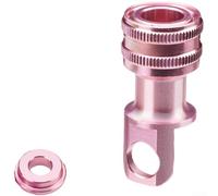 AugustknowU Boucle de pied pliable en alliage d'aluminium avec pince à dégagement rapide et traitement résistant à la rouille pour une durée de vie prolongée (F)