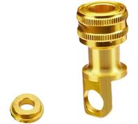 AugustknowU Boucle de pied pliable en alliage d'aluminium avec pince à dégagement rapide et traitement résistant à la rouille pour une durée de vie prolongée (B)