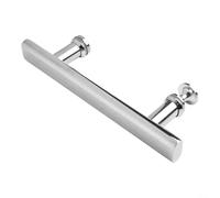 AugustknowU Boutons de porte de douche en acier inoxydable 304, longueur 220 mm avec boulon de fixation de 5 à 5 mm