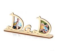 AugustknowU Cadre photo en bois pour papa avec construction solide conçu pour une utilisation à long terme dans le salon, le bureau ou la chambre à coucher