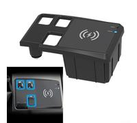 AugustknowU Chargeur de voiture sans fil pour Toyota Land Cruiser Prado 2010-2017 avec matériau ABS et protection de circuit intégré