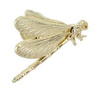 AugustknowU Charmants boutons en alliage de zinc en forme de libellule pour une décoration d'intérieur sans effort (doré)