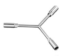 AugustknowU ouille en alliage d'acier de type Y avec trois douilles hexagonales et barre d'extension pour un travail fiable pour l'entretien automobile (C)