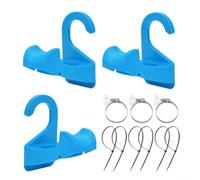 AugustknowU Composants de support de tuyau de piscine avec plage de réglage flexible pour un ajustement serré autour de différentes formes de valve de piston