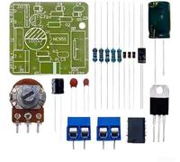 AugustknowU Contrôleur de vitesse du moteur monté sur circuit imprimé utilisant une minuterie NE555 pour une régulation précise du moteur 12 V CC dans les paramètres académiques