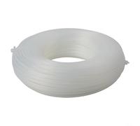 AugustknowU Cordon en nylon de 3 mm x 55 m pour débroussailleuse prenant en charge à la fois l'enroulement manuel et l'installation de bobine pré-enroulée (ronde)