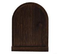 AugustknowU Couvercle de protection pour interrupteur en bois avec motif de porte féérique pour un meilleur attrait visuel des panneaux électriques (C)