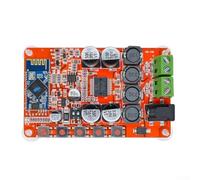 AugustknowU CSR8635 TDA7492P Carte audio sans fil 2 x 50 W Amplification DC 8-25 V pour systèmes de haut-parleurs existants Rouge