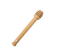 AugustknowU Cuillère à miel compacte en bois de hêtre massif et de lotus pour une performance constante avec des substances épaisses (C)