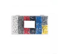 AugustknowU Ensemble de connecteurs de borne avec corps en cuivre et manchons isolés pour des connexions électriques sûres et stables