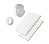 AugustknowU Kit de joint latéral en mousse d'isolation pour unités de climatisation de fenêtre pour sceller les espaces et limiter l'échange de chaleur entre les environnements intérieurs et