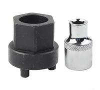 AugustknowU Kit d'outils de démontage de moyeu d'embrayage AC avec douille de 7 mm pour Mercedes C280 pour C350 pour CL550 5SEL12C 6SEL14C 6SEL16C 6SEU14C 7SEU16C 7SEU17C
