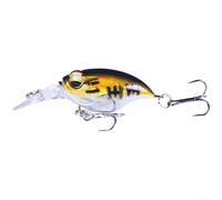 AugustknowU Leurre de pêche en mer en plastique avec aspect réaliste et grands yeux pour améliorer le succès de la pêche à la ligne dans diverses conditions (CB063-2)