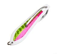 AugustknowU Leurre de style cuillère avec hameçon unique pour pêche à la traîne en mer conçu pour imiter les poissons-appâts qui s'échappent pour maquereau, thon, mahi mahi et (4.25# C5)