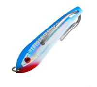AugustknowU Leurre de style cuillère avec hameçon unique pour pêche à la traîne en mer conçu pour imiter les poissons-appâts qui s'échappent pour maquereau, thon, mahi mahi et (4.25# C2)
