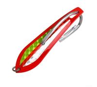 AugustknowU Leurre de style cuillère avec hameçon unique pour pêche à la traîne en mer conçu pour imiter les poissons-appâts qui s'échappent pour maquereau, thon, mahi mahi et (4.25# C1)