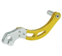 AugustknowU Levier de vitesse de moto, alliage d'aluminium CNC, style d'attelage simple, plusieurs modèles de moto pour une performance constante (doré)