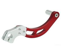 AugustknowU Levier de vitesse pour moto, alliage d'aluminium CNC, style d'attelage simple, plusieurs modèles de moto pour une performance constante (rouge)