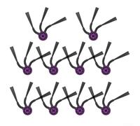 AugustknowU Lot de 10 brosses latérales compatibles avec aspirateur Eureka E20 et Evo Plus pour améliorer les performances de balayage dans les espaces restreints
