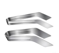 AugustknowU Lot de 2 pinces en acier inoxydable pour une transplantation précise, la préservation des racines, pour les applications de jardinage tout au long de l'année (grande + petite)