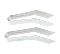 AugustknowU Lot de 2 pinces en acier inoxydable pour une transplantation précise, la préservation des racines, pour les applications de jardinage tout au long de l'année (petite)