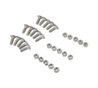 AugustknowU Lot de 30 accessoires de pare-chocs de rechange en acier inoxydable poli pour for chevrolet 1964-1972 1970-1972 1969-1972 II 1962-1968 pour for malibu 1964-1967, 4A00080-A