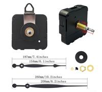 AugustknowU Mécanisme d'horloge avec chronométrage précis et longue durée de vie pour vos projets de décoration d'intérieur (23 mm)