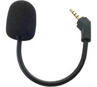 AugustknowU Microphone de rechange pour casque de jeu ROG Theta 7.1 avec tube souple bras flexible et suppression avancée du bruit pour la voix