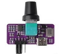 AugustknowU Module de contrôle de ventilateur PWM, 4 broches, pour projets de refroidissement par eau, convertisseur Boost 12 V DC, compatible avec les cartes mères standard (B)