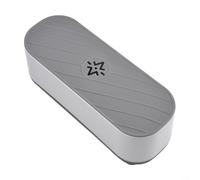 AugustknowU Nettoyeur portable pour bijoux, montres, bagues, lunettes, prothèses dentaires et petits articles avec fréquence de 40 kHz et fonctionnement à piles économes en énergie