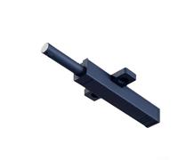 AugustknowU Ouvre-bouton poussoir à forte attraction magnétique et force de ressort combinés pour grandes portes d'armoire et panneaux (bleu)