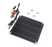 AugustknowU Panneau photovoltaïque monocristallin 50 W pour la production d'énergie portable dans les activités de plein air et les applications mobiles