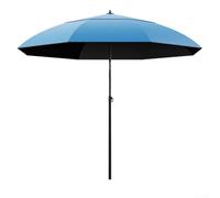 AugustknowU Parapluie de pêche de 1,8 m avec tissu résistant aux UV, imperméable et coupe-vent et renfort structurel pour une couverture fiable dans des conditions météorologiques changeantes (C)