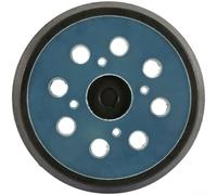 AugustknowU Patin de ponçage de 125 mm avec 8 trous et dos de clou de 1,9 cm conçu pour une utilisation avec des polisseuses et meuleuses électriques standard
