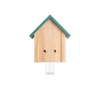 AugustknowU Piège à abeilles en bois à suspendre, pour jardin et terrasse, matériau en pin avec guide d'orientation pour une efficacité maximale (style A)